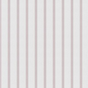 Burnsall Stripe Mulberry Roman Blind