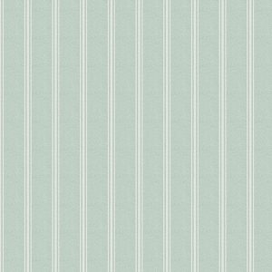 Burnsall Stripe Smoke Green Curtain