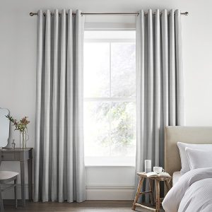 Candy Stripe French Navy Curtain