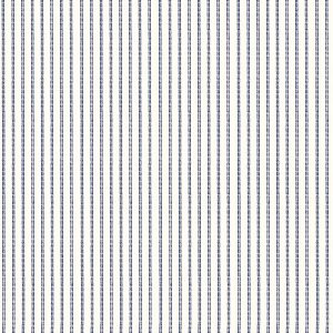 Candy Stripe French Navy Curtain