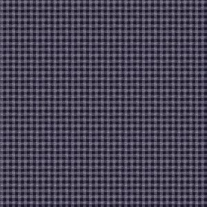 Gingham French Navy Curtain