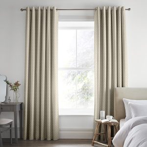 Lady Fern Almond Curtain