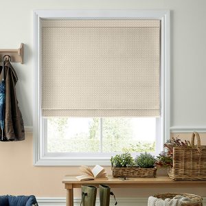 Louise Star Almond Roman Blind