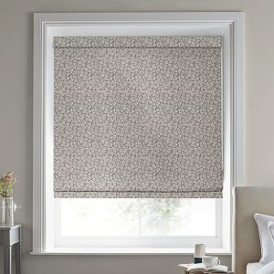 Maidenhair Woven Almond Roman Blind