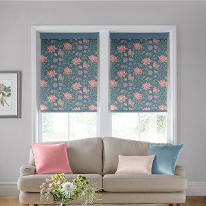 Tapestry Floral Dusky Seaspray Roller Blinds