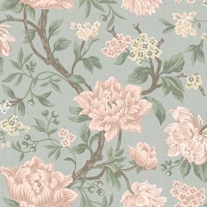 Tapestry Floral Blush Roller Blinds