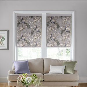 Belvedere Pale Iris Roller Blinds