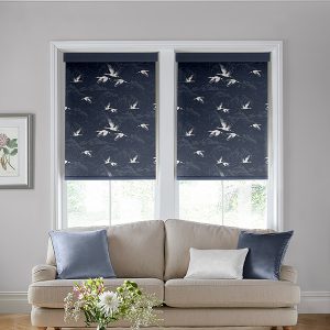 Animalia Midnight Roller Blinds