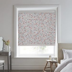 Blossoms Coral Roller Blinds