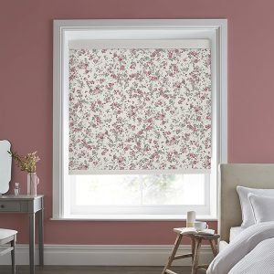 Blossoms Blush Roller Blinds