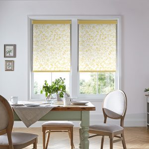 Aria Ochre Roller Blinds