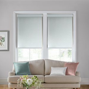 Sycamore Pale Seaspray Roller Blinds