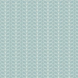 Linear Stem Aqua Roman Blind