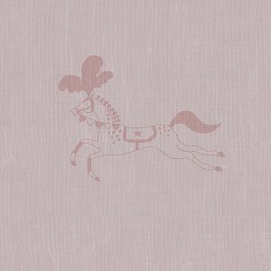 Fairground Ponies Blush Roller Blinds