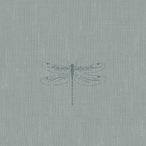 Dragonfly Teal Roller Blinds