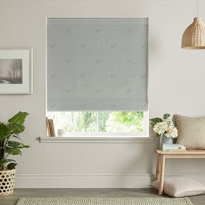 Chicken Sage Grey Roman Blind