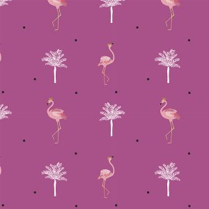 Flamingo  Pink Roller Blinds